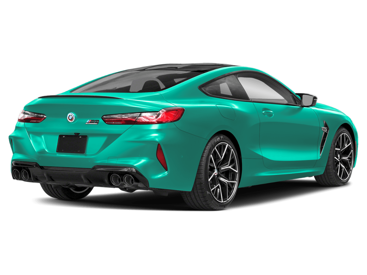 2023 BMW M8 Competition - Rear 3/4, facing to the right