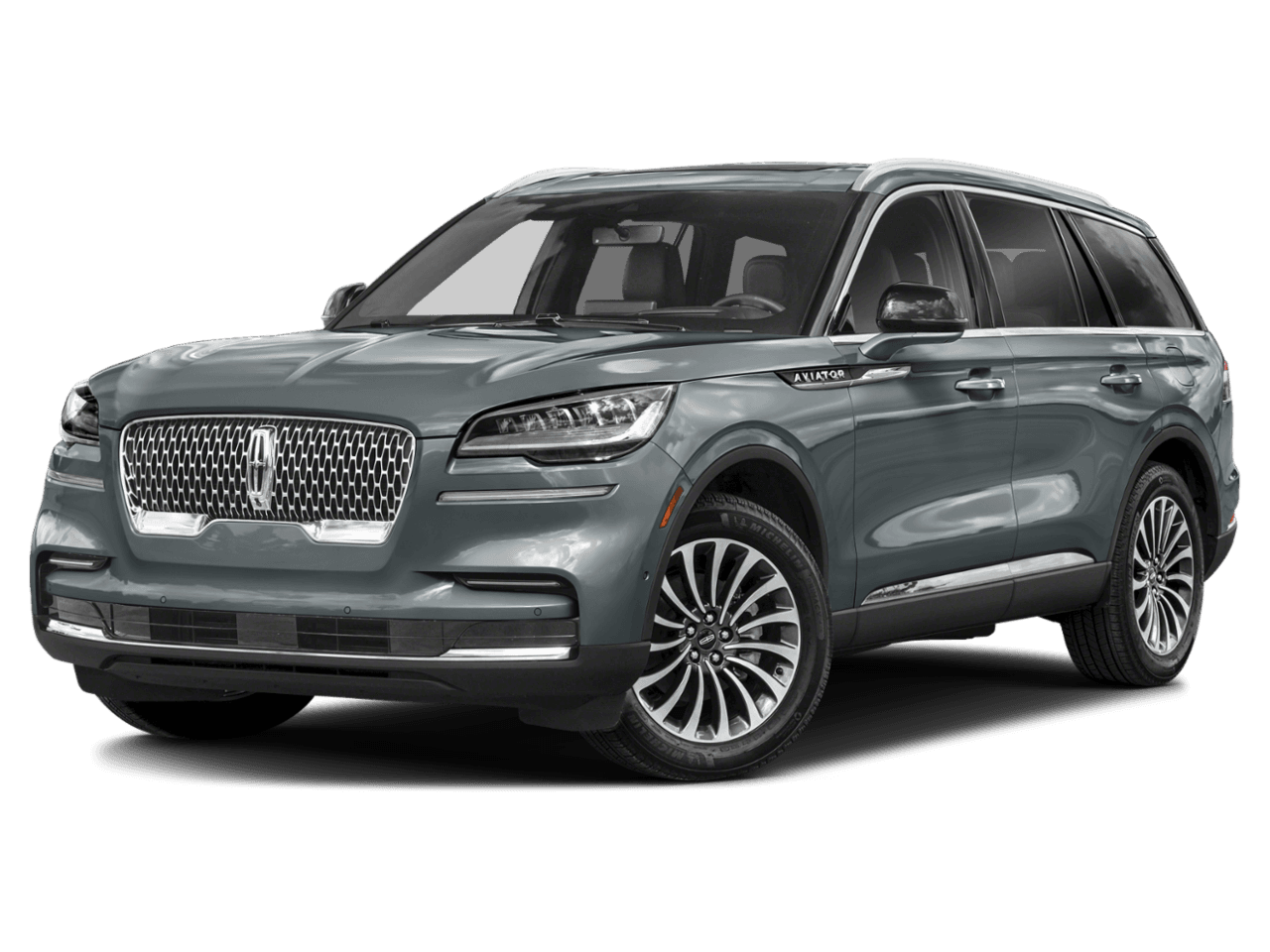 2023 Lincoln Aviator Standard - Front 3/4, facing to the left