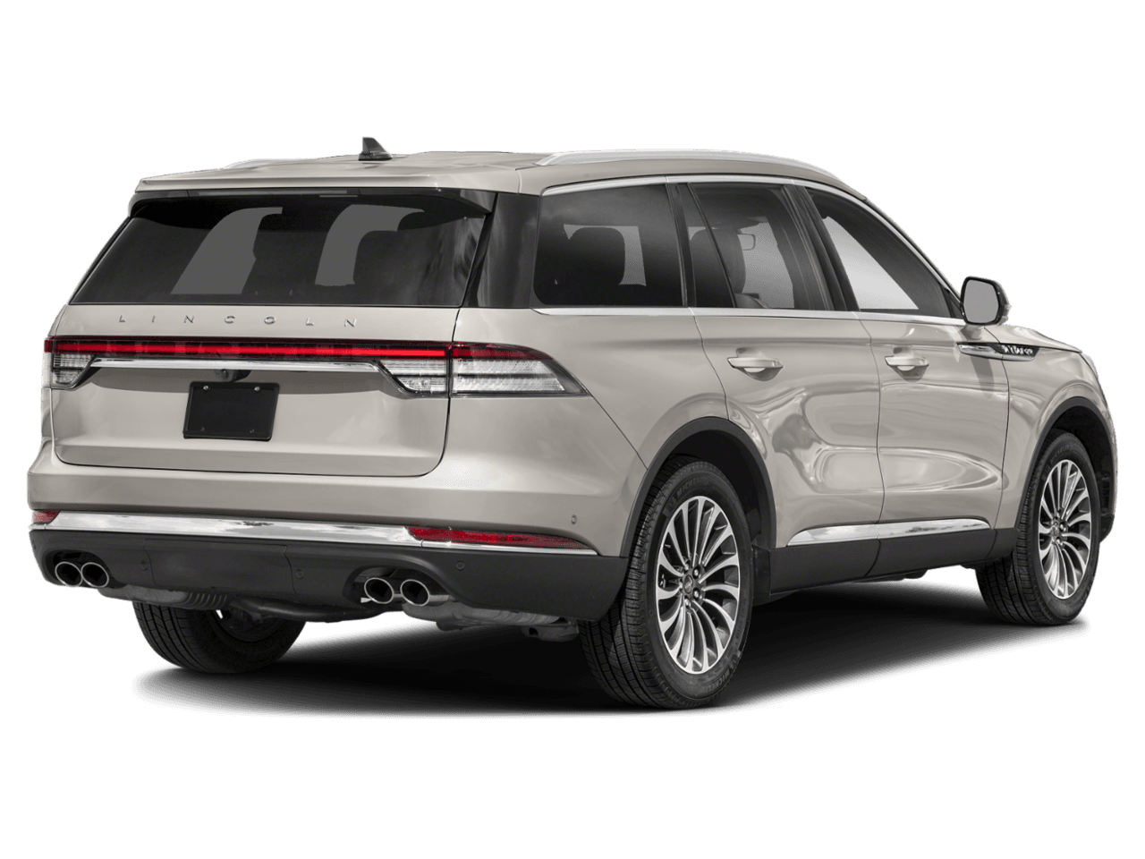 2023 Lincoln Aviator Reserve - Rear 3/4, facing to the right
