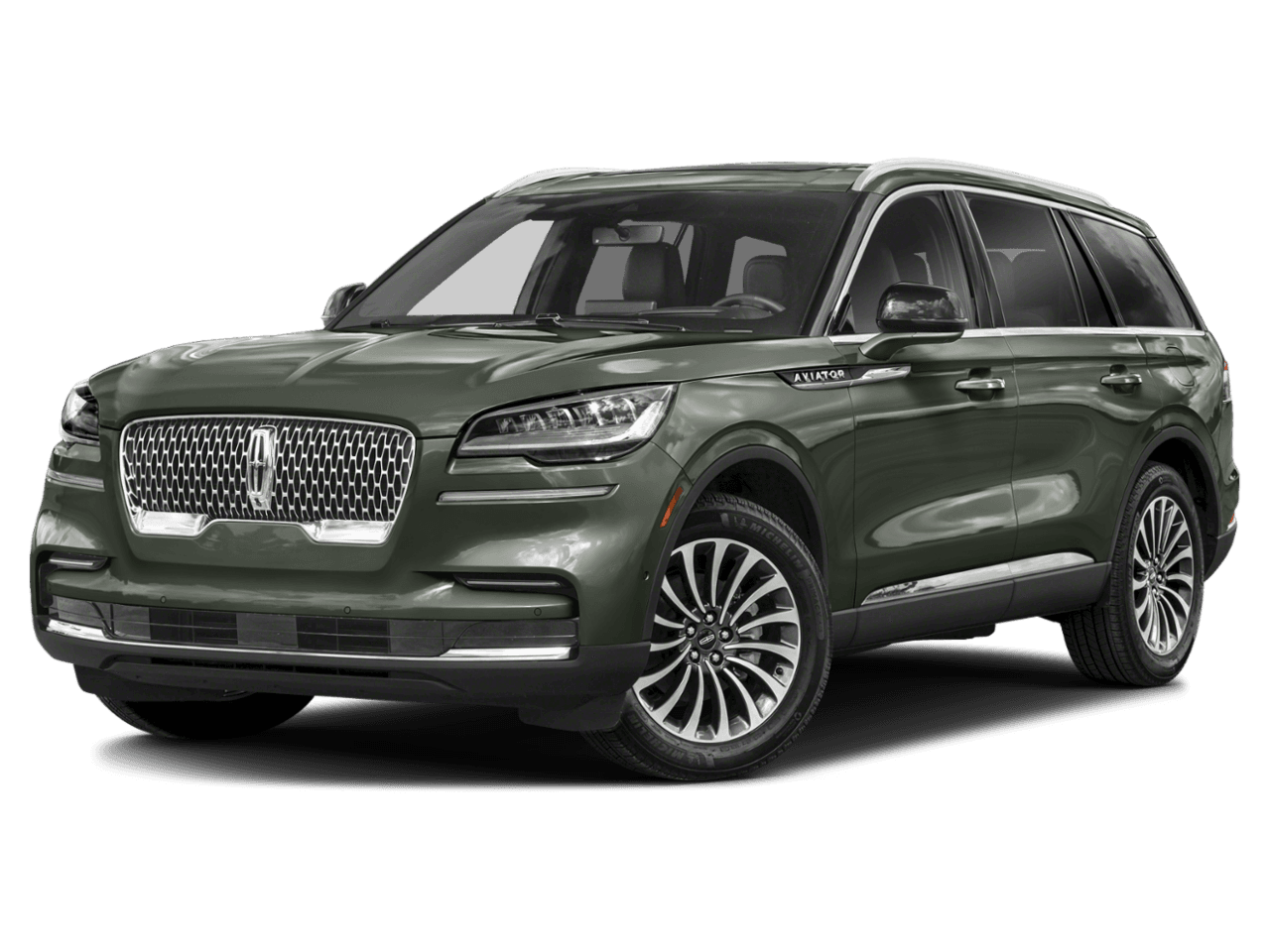 2023 Lincoln Aviator Standard - Front 3/4, facing to the left