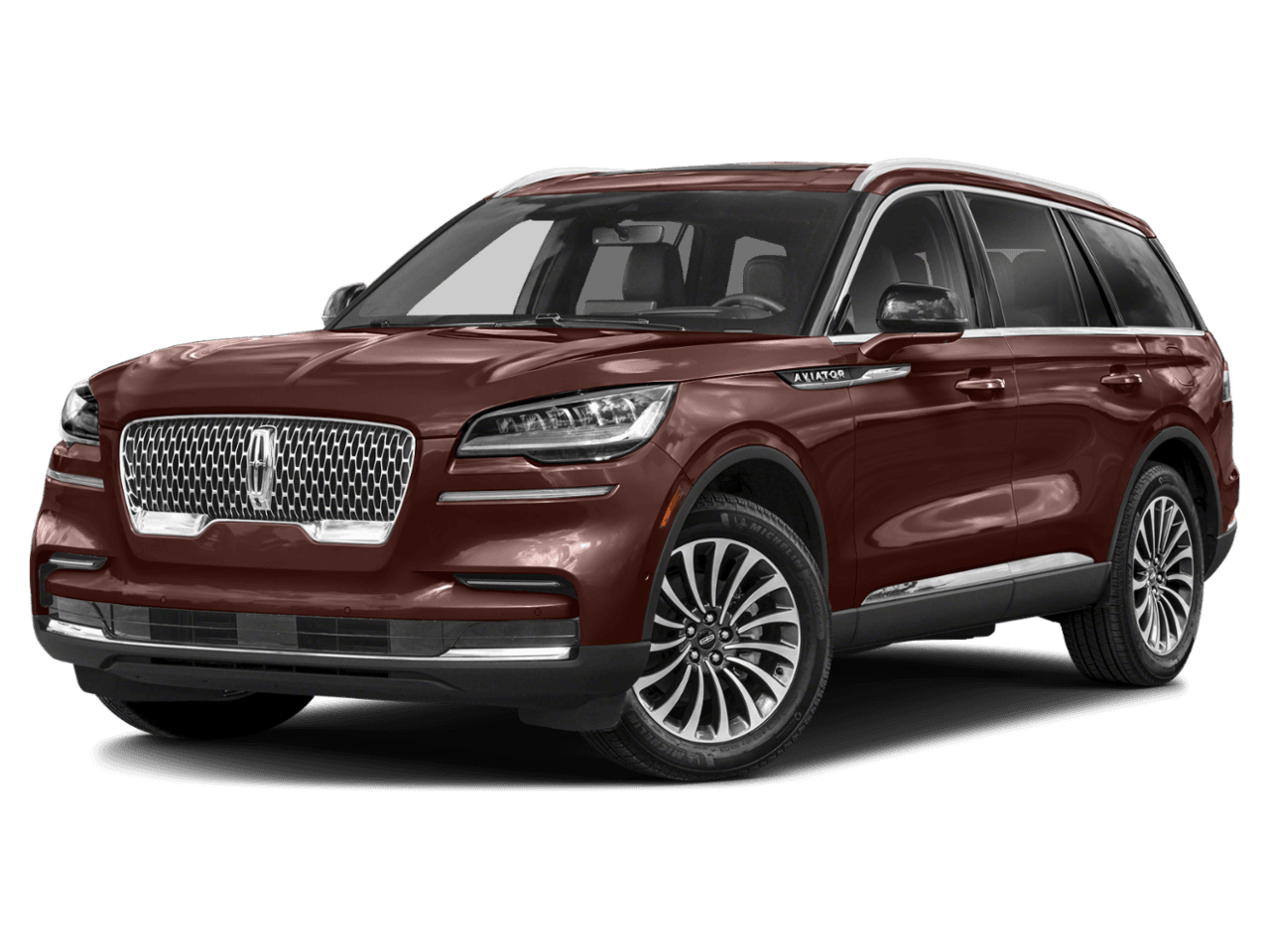 2023 Lincoln Aviator Standard - Front 3/4, facing to the left