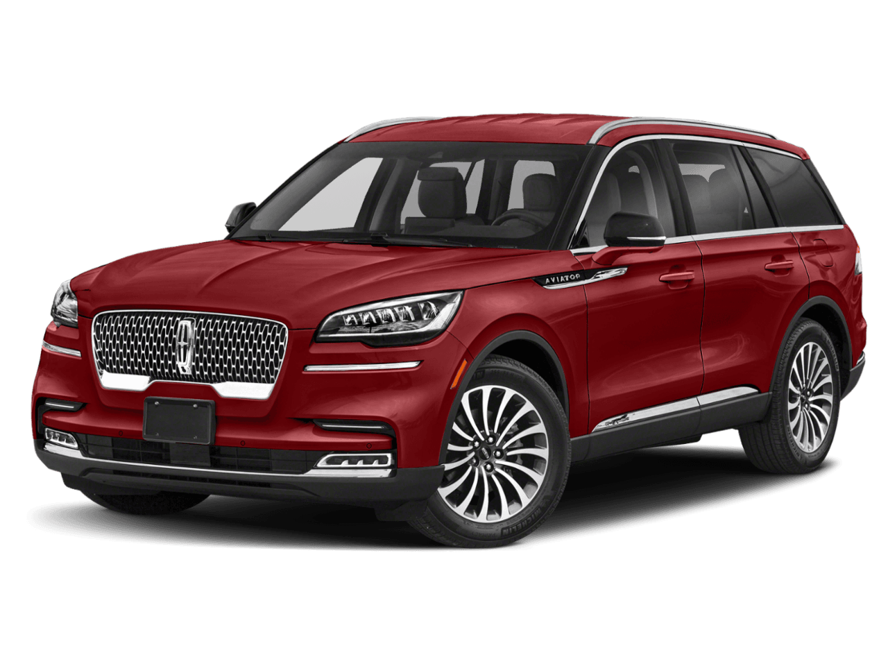 2023 Lincoln Aviator Standard - Front 3/4, facing to the left