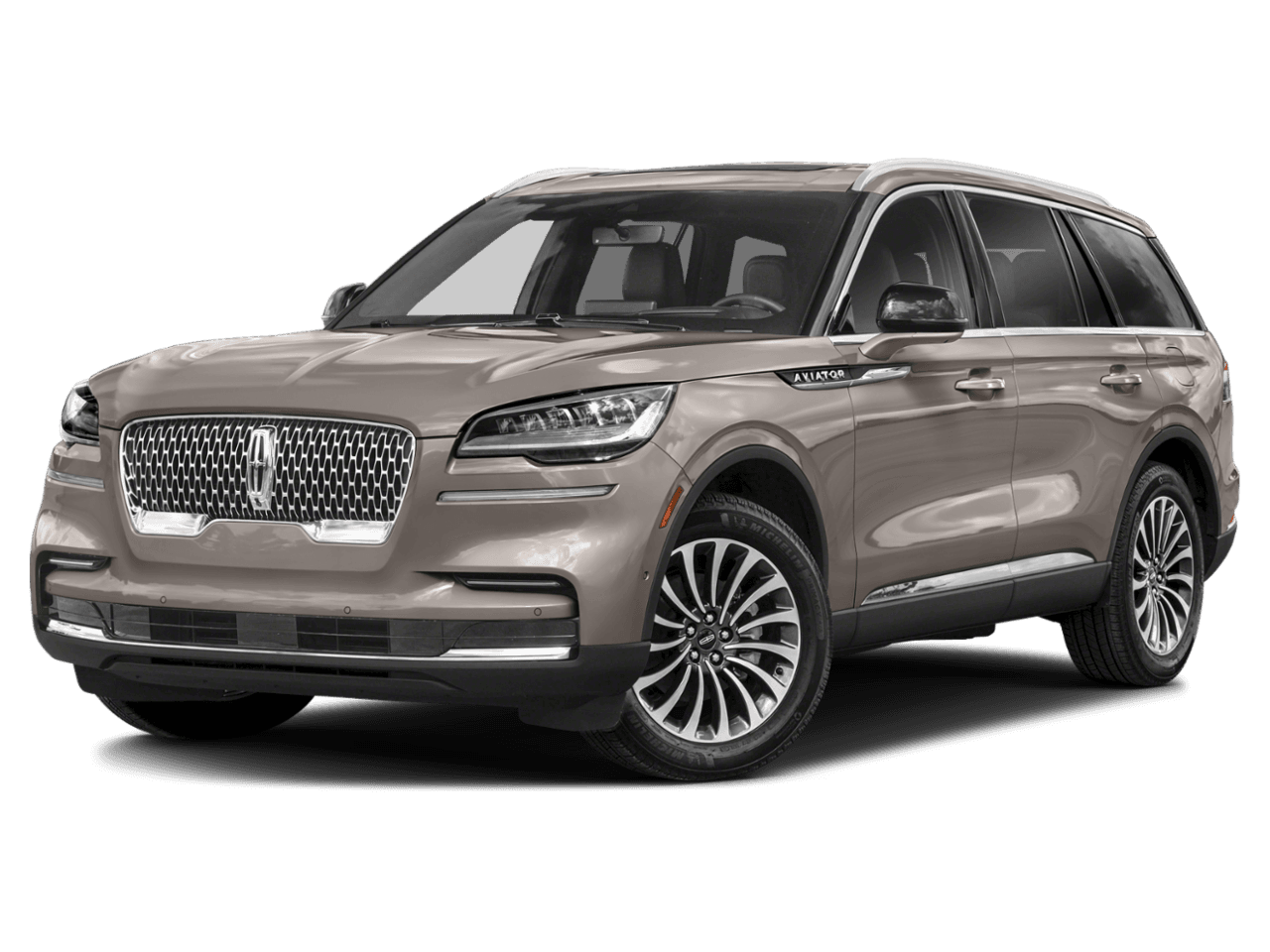 2023 Lincoln Aviator Standard - Front 3/4, facing to the left