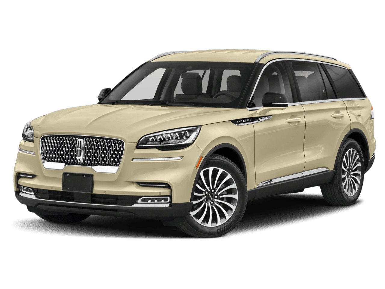 2023 Lincoln Aviator Standard - Front 3/4, facing to the left