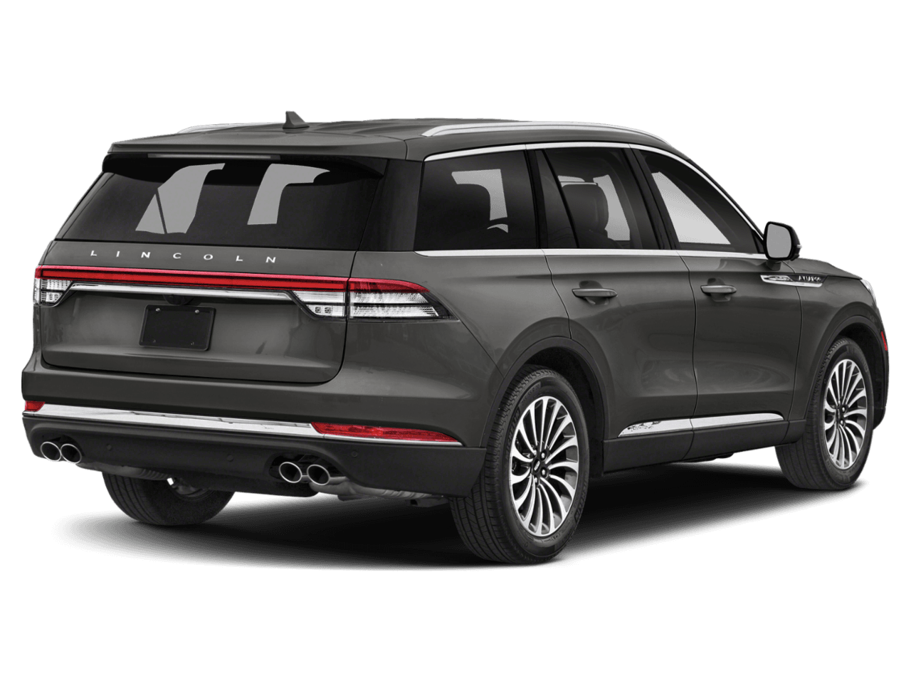 2023 Lincoln Aviator Standard - Rear 3/4, facing to the right