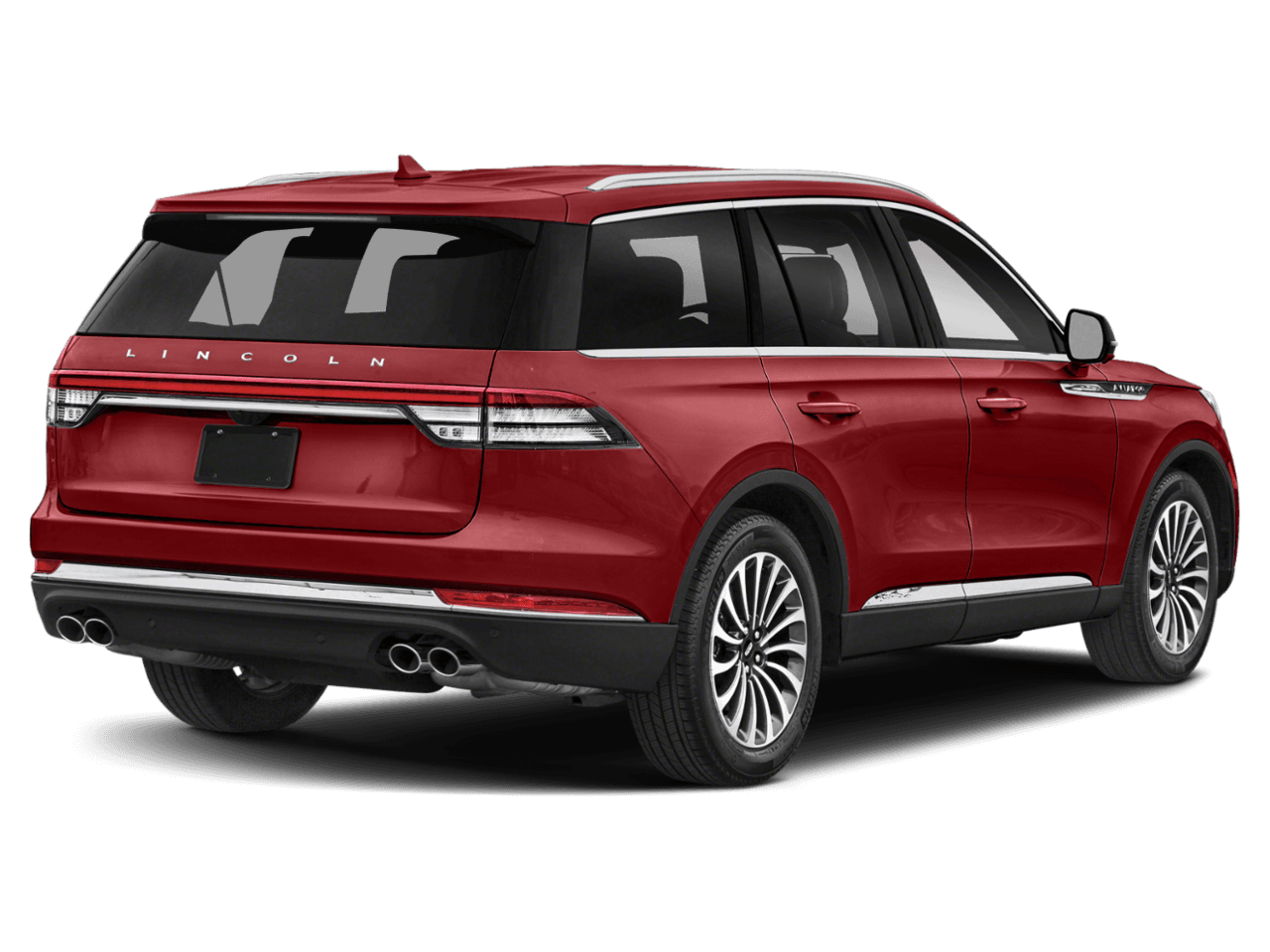 2023 Lincoln Aviator Standard - Rear 3/4, facing to the right