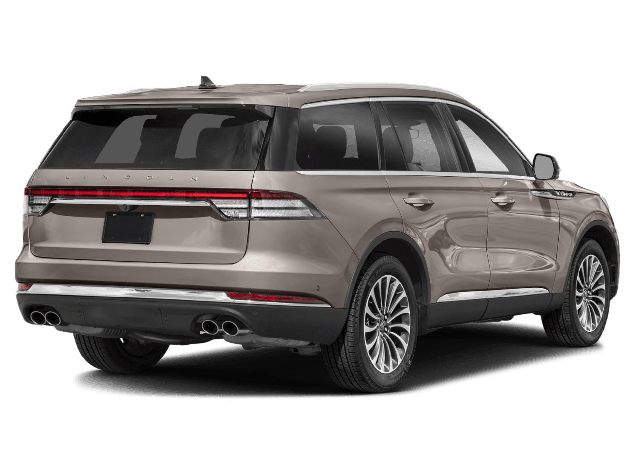 2023 Lincoln Aviator Standard - Rear 3/4, facing to the right