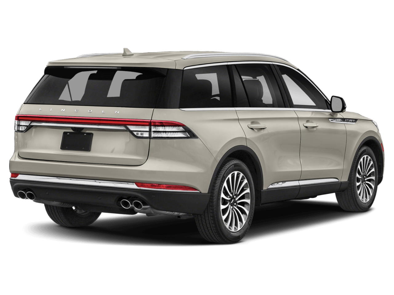 2023 Lincoln Aviator Standard - Rear 3/4, facing to the right