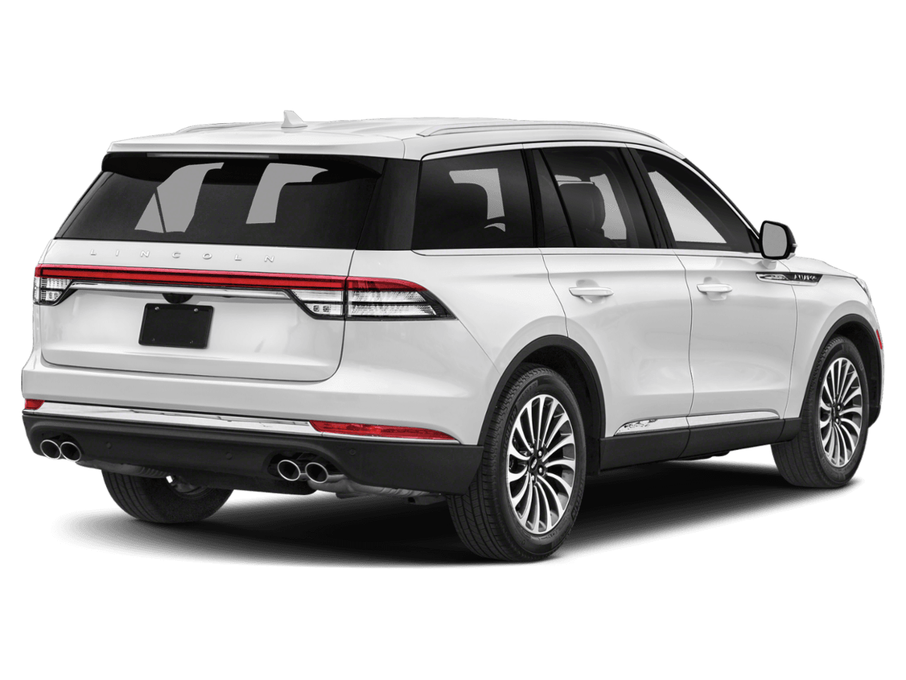2023 Lincoln Aviator Standard - Rear 3/4, facing to the right