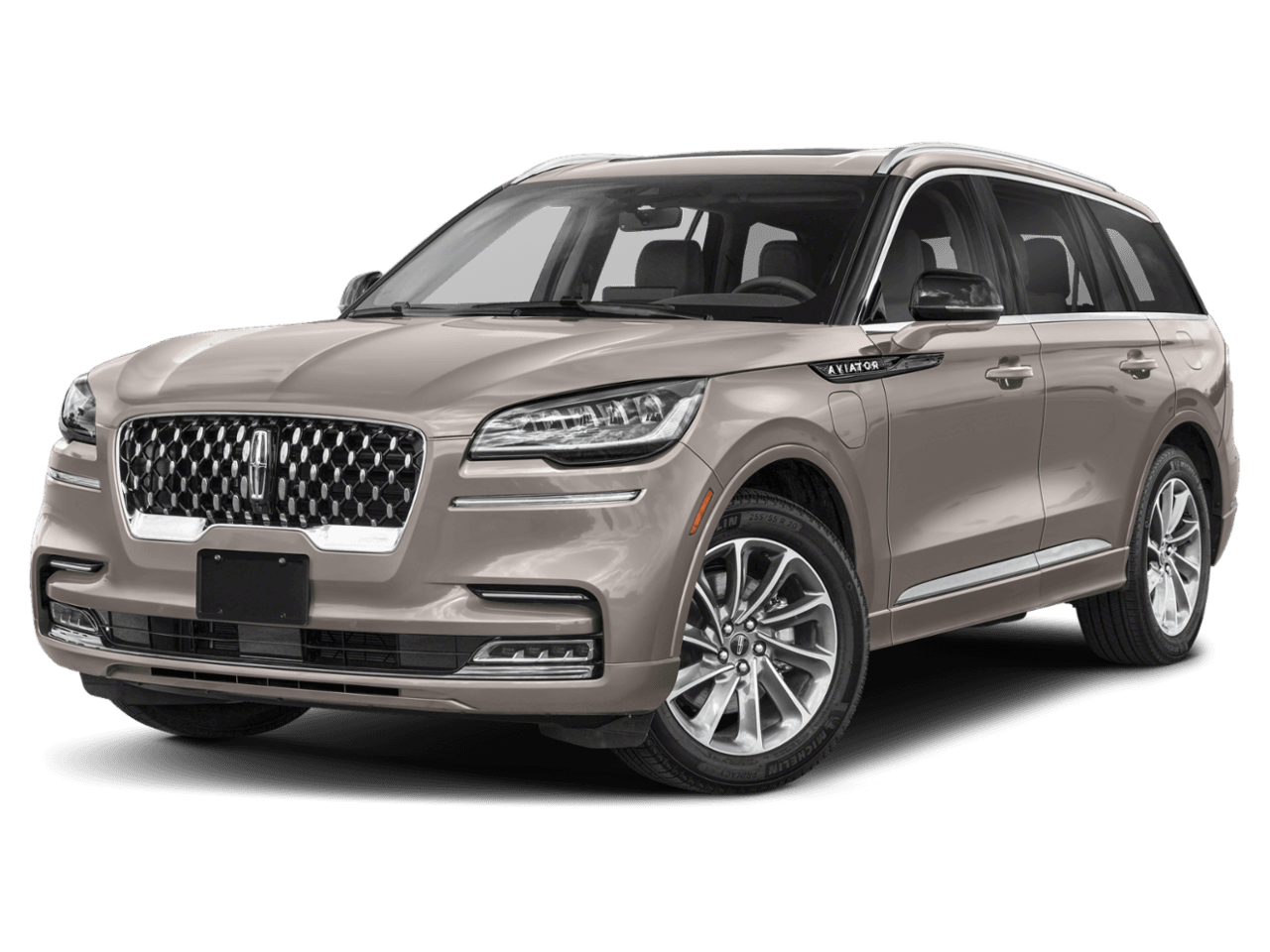 2023 Lincoln Aviator Grand - Front 3/4, facing to the left