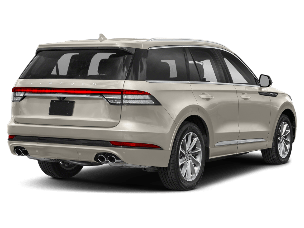 2023 Lincoln Aviator Grand Touring - Rear 3/4, facing to the right