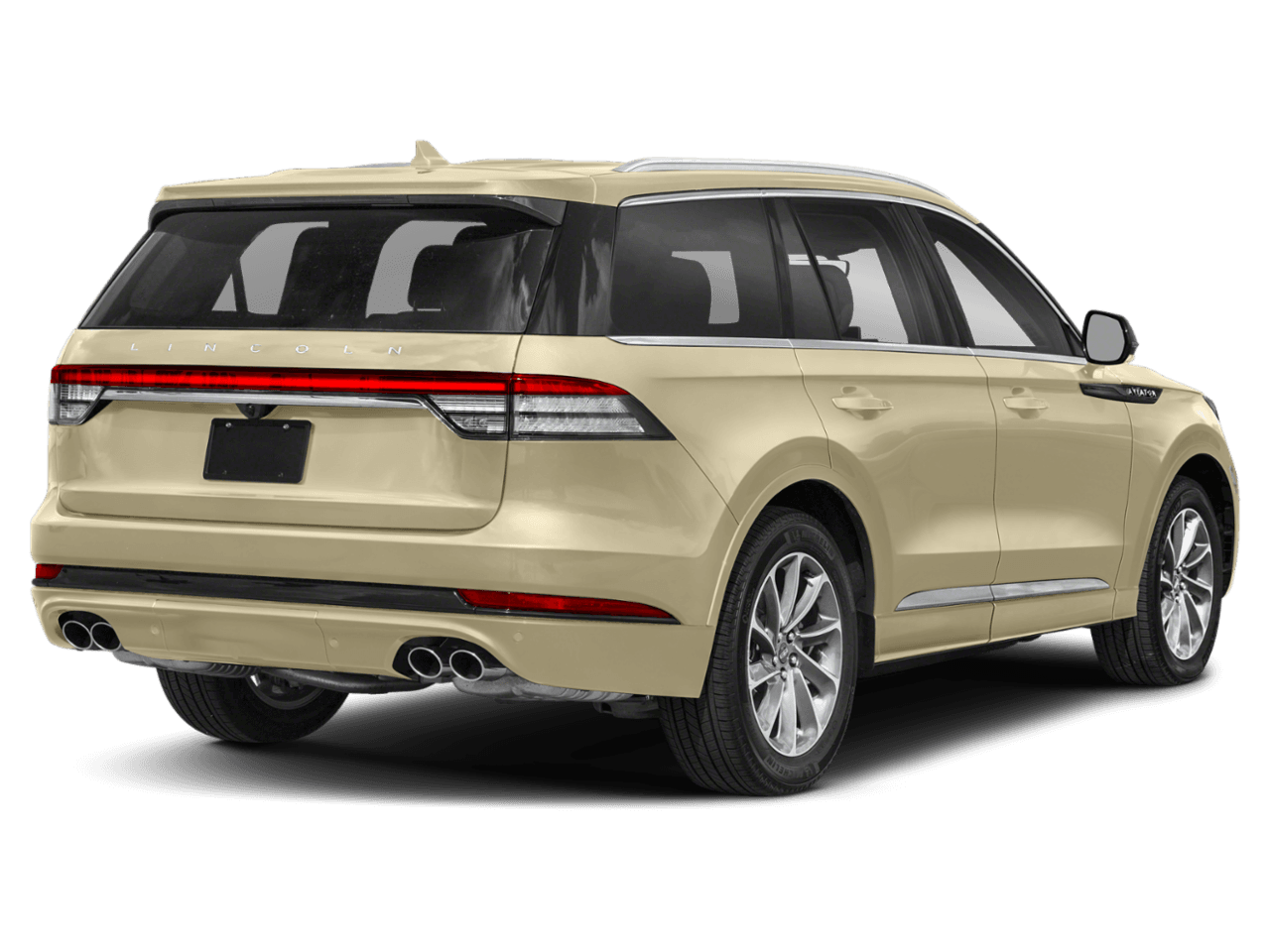 2023 Lincoln Aviator Grand Touring - Rear 3/4, facing to the right