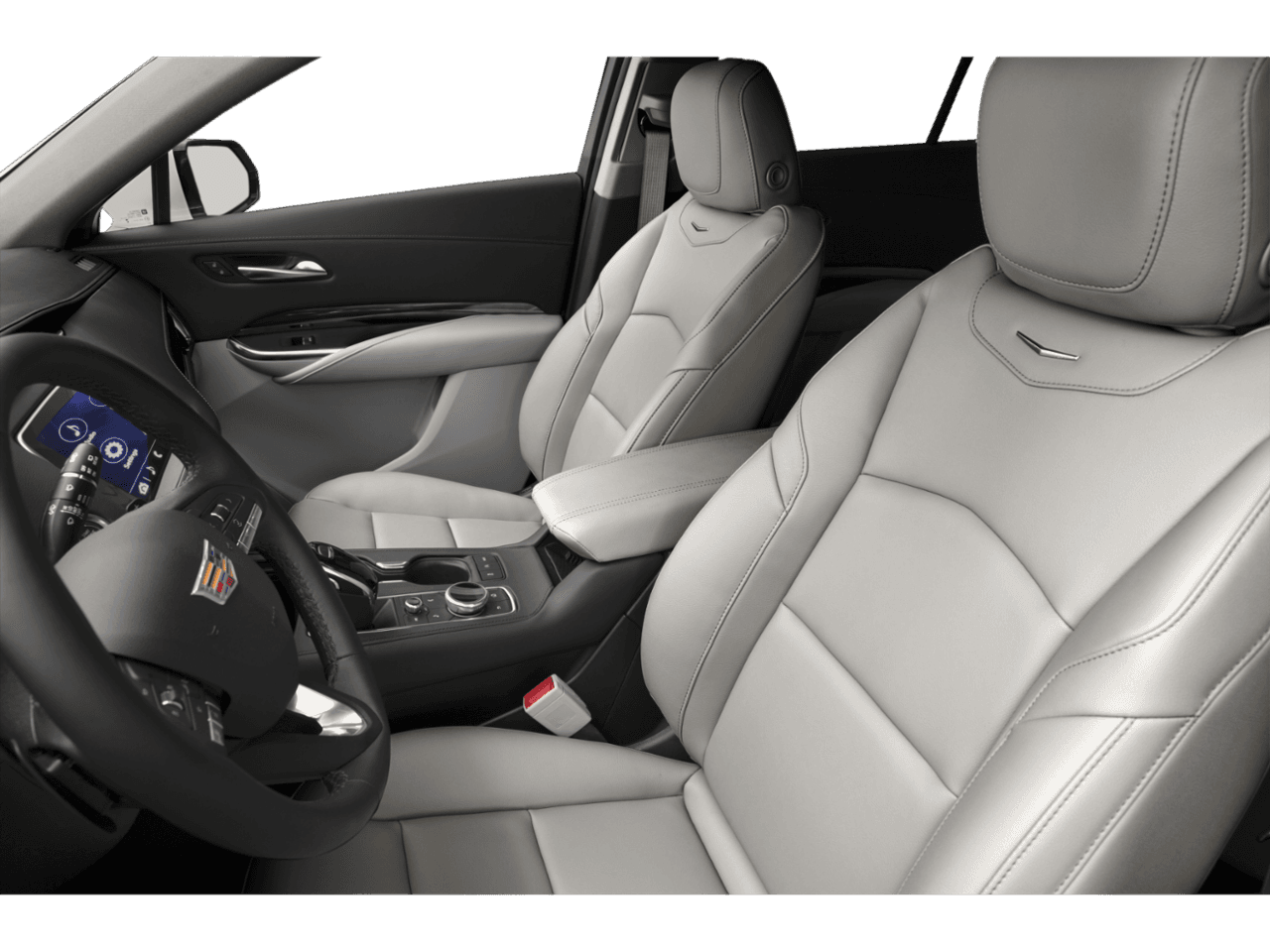 2023 Cadillac XT4 AWD Luxury - Interior Driver's Side with Door Open, Front Seat Feature