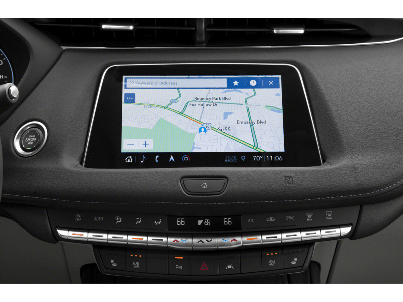2023 Cadillac XT4 AWD Luxury - Interior Navigation System