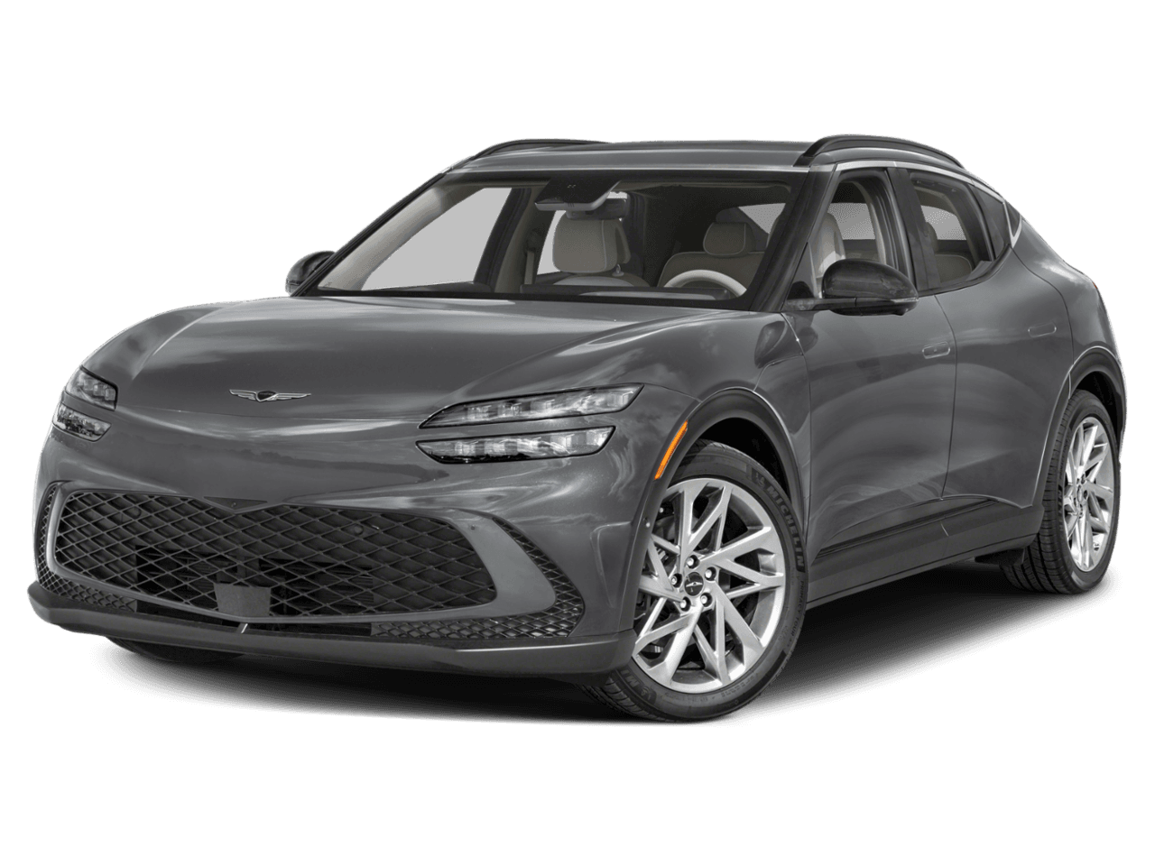 2023 Genesis GV60 Advanced - Front 3/4, facing to the left
