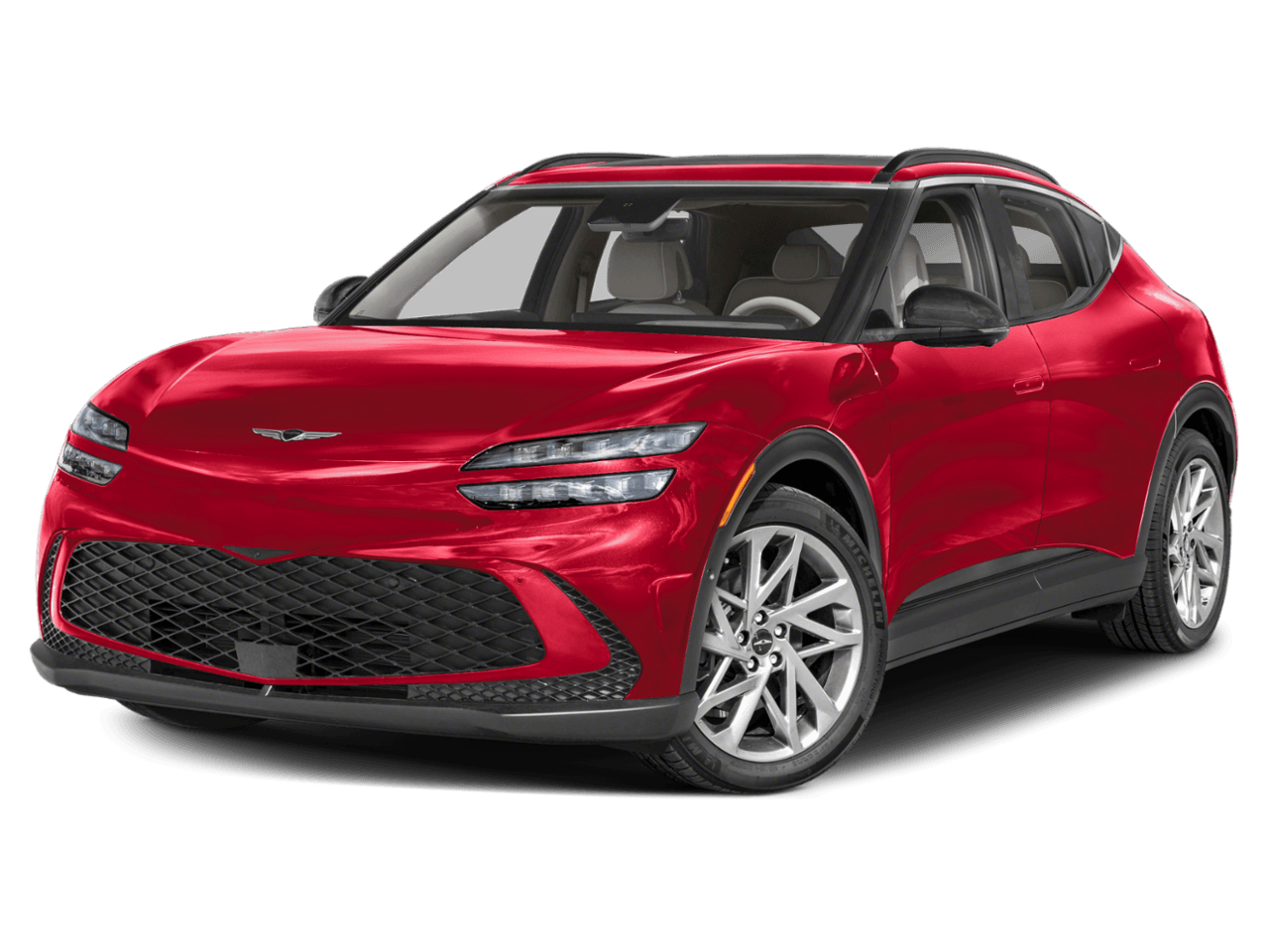 2023 Genesis GV60 Advanced - Front 3/4, facing to the left