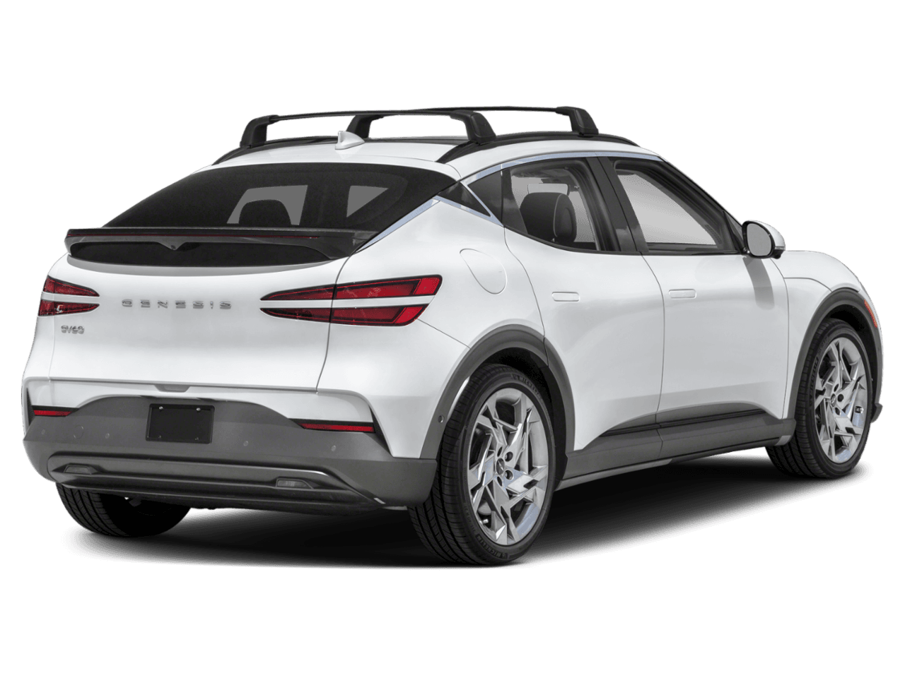 2023 Genesis GV60 Performance - Rear 3/4, facing to the right