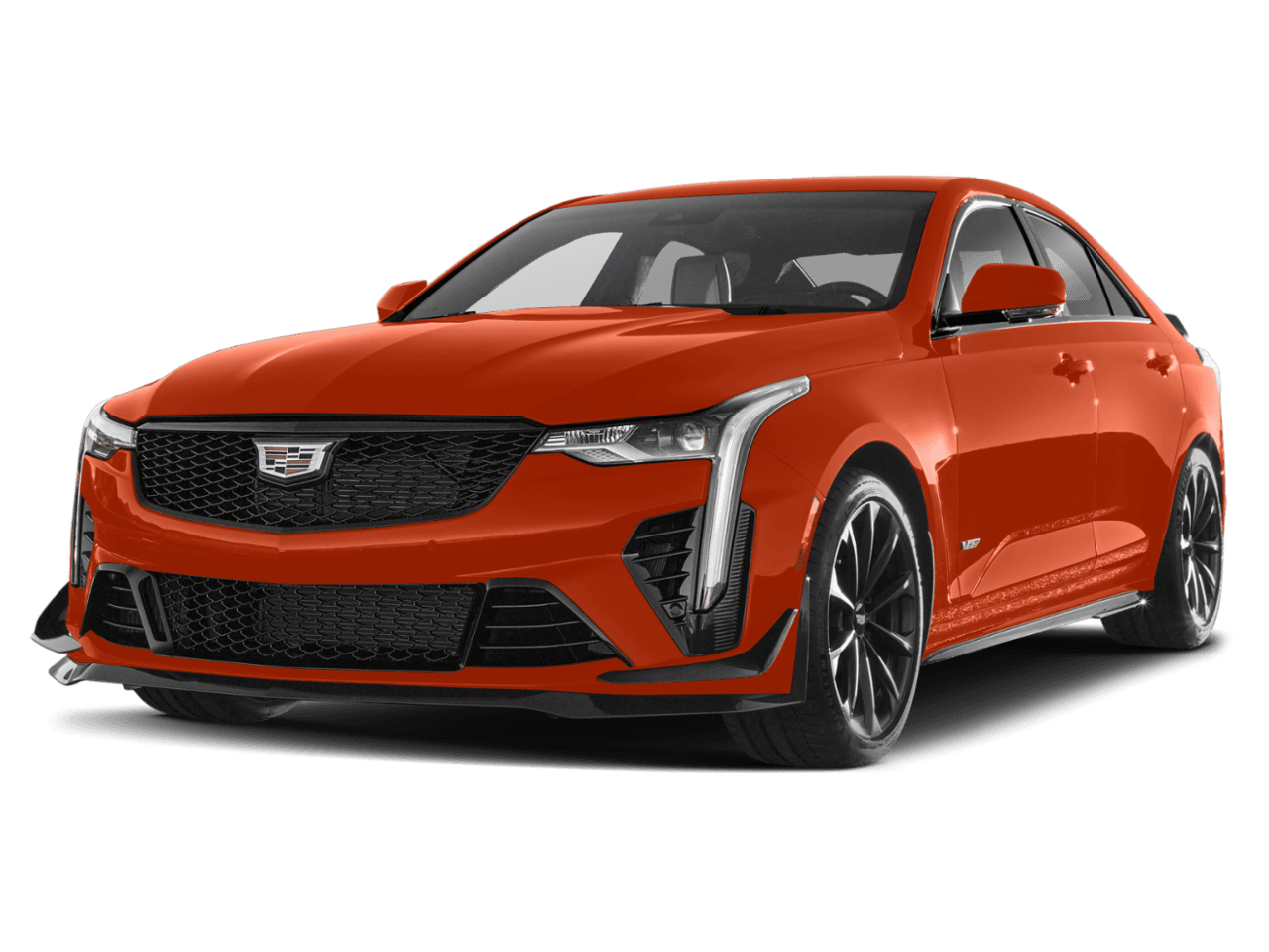 2023 Cadillac CT4-V  - Front 3/4, facing to the left