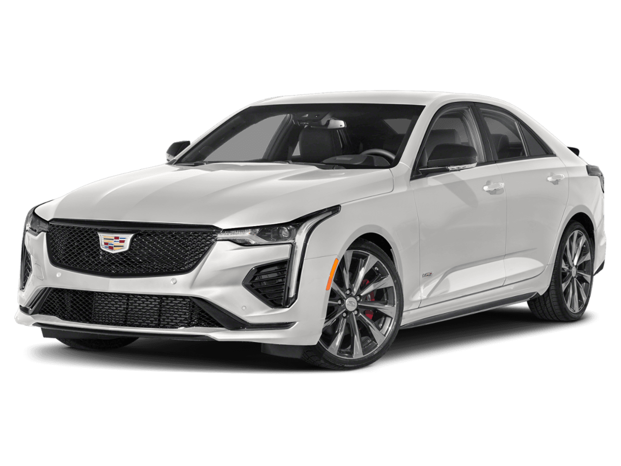 2023 Cadillac CT4-V  - Front 3/4, facing to the left