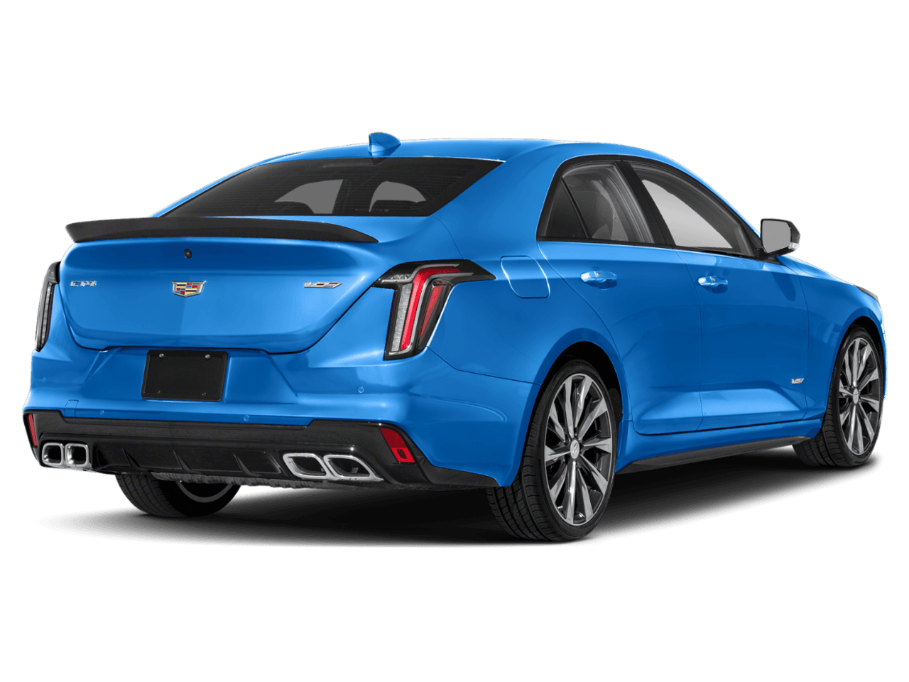 2023 Cadillac CT4-V  - Rear 3/4, facing to the right