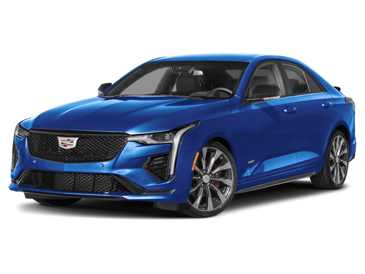 2023 Cadillac CT4-V Blackwing - Front 3/4, facing to the left