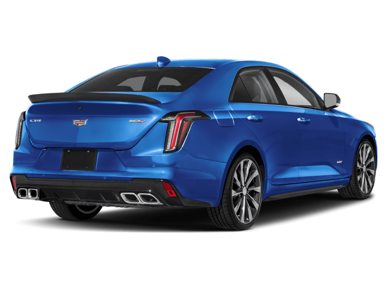 2023 Cadillac CT4-V Blackwing - Rear 3/4, facing to the right