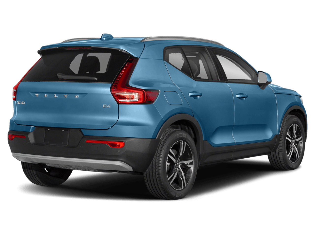 2023 Volvo XC40 B4 - Rear 3/4, facing to the right
