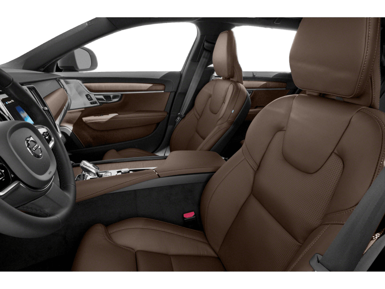 2023 Volvo V90 Cross Country Plus - Interior Driver's Side with Door Open, Front Seat Feature