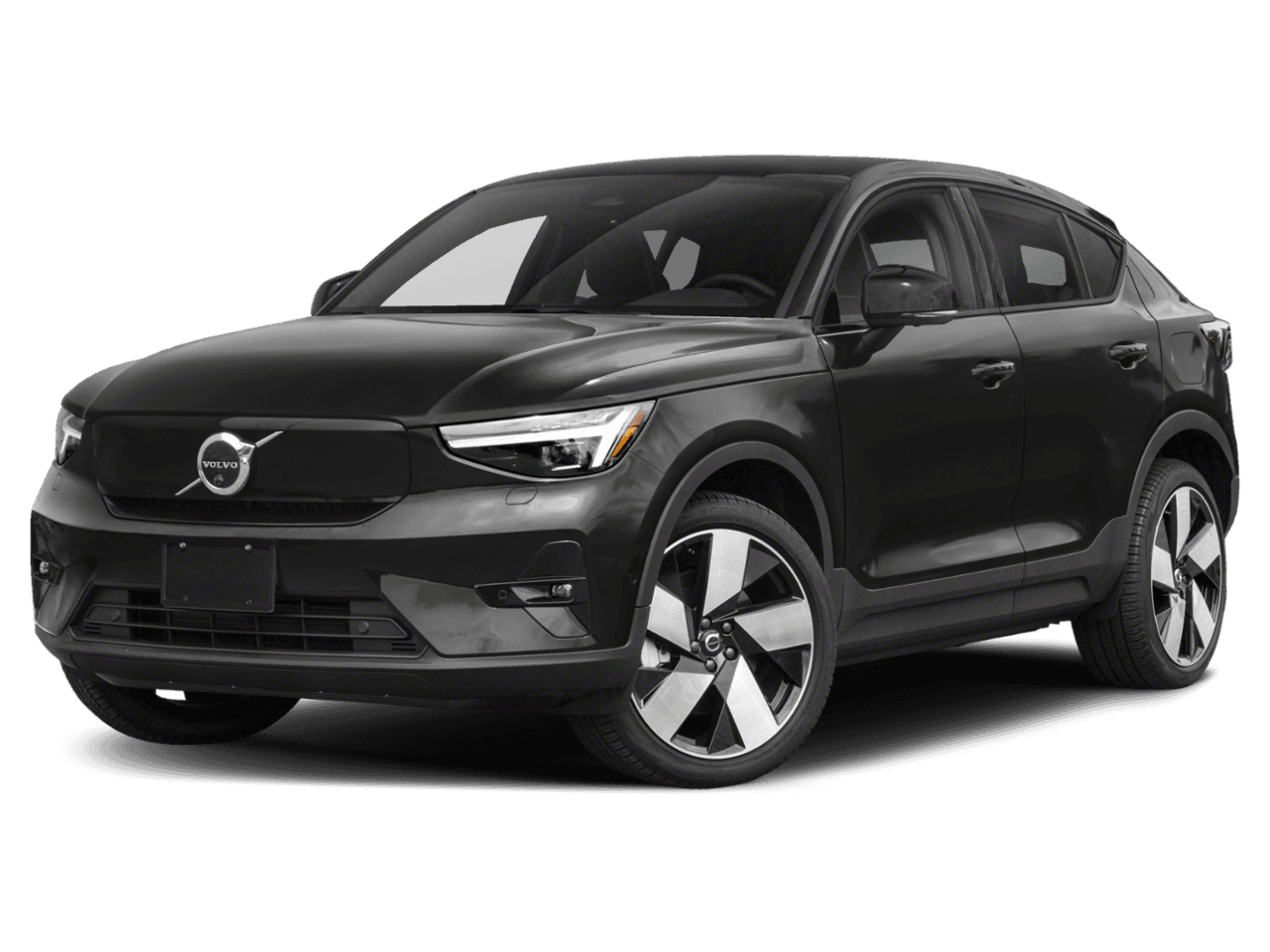 2023 Volvo C40 Recharge Pure Electric Twin - Front 3/4, facing to the left