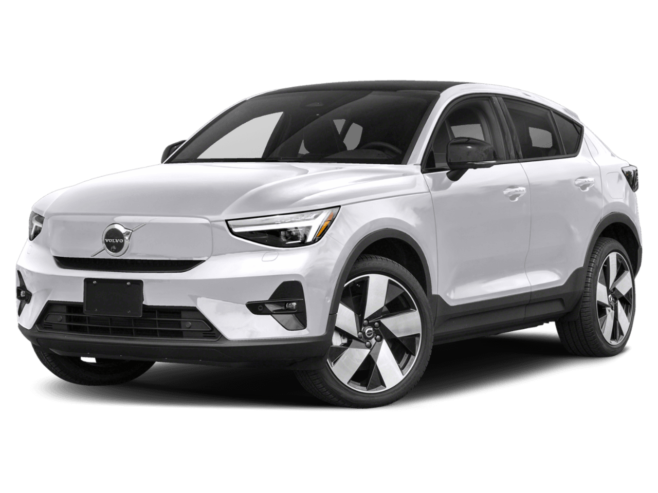 2023 Volvo C40 Recharge Pure Electric Twin - Front 3/4, facing to the left