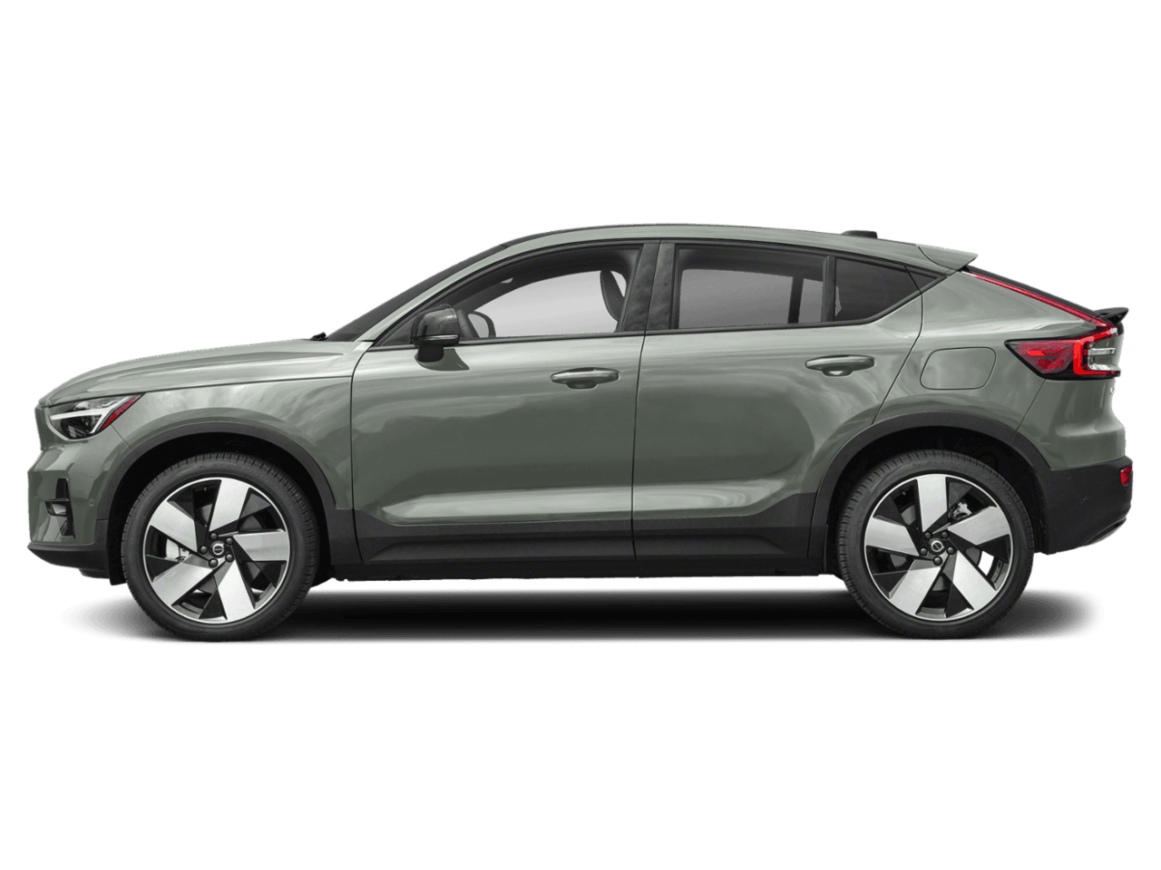 2023 Volvo C40 Recharge Pure Electric Twin - Profile, facing to the left