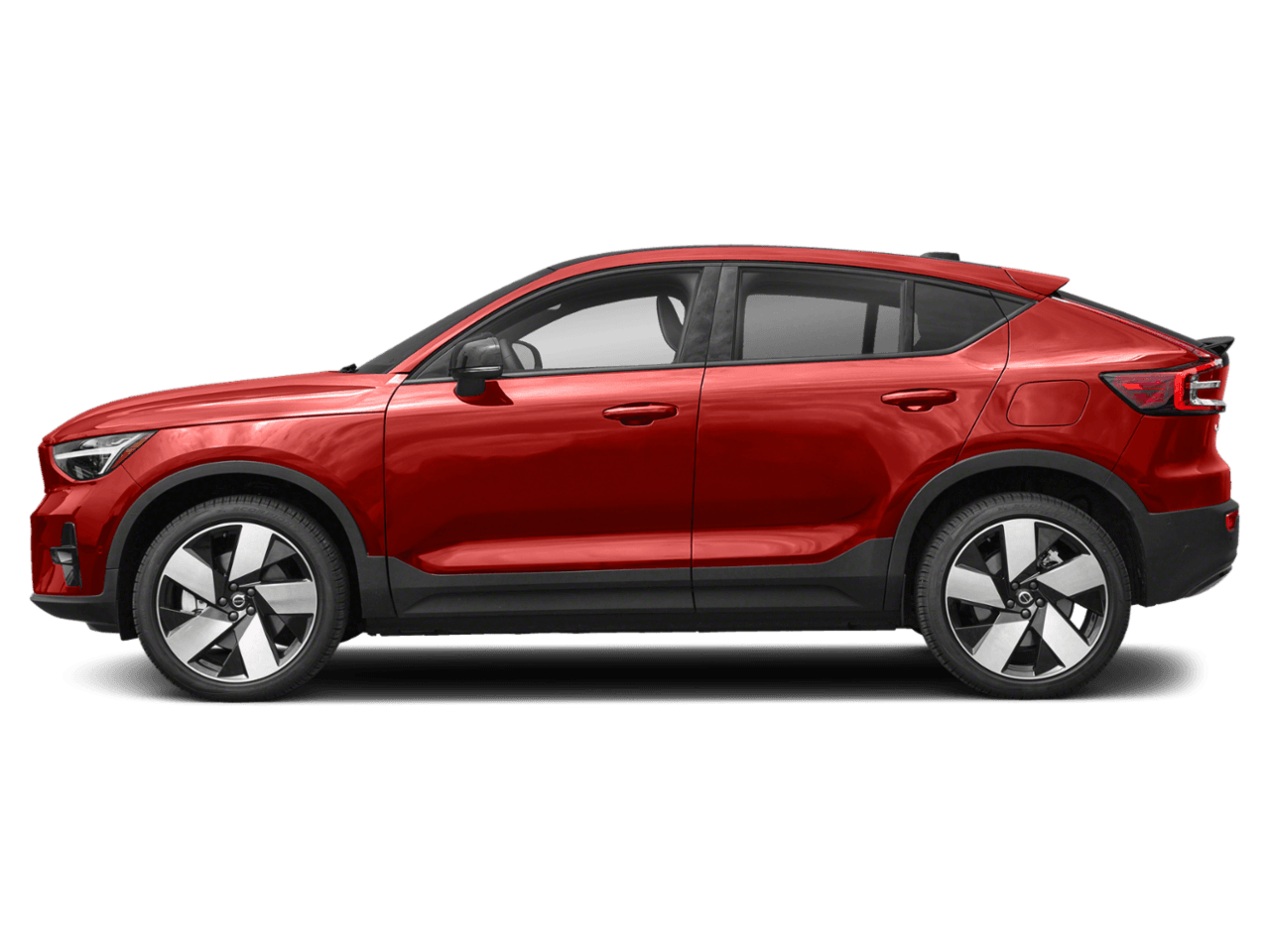 2023 Volvo C40 Recharge Pure Electric Twin - Profile, facing to the left
