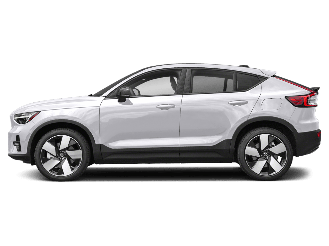 2023 Volvo C40 Recharge Pure Electric Twin - Profile, facing to the left