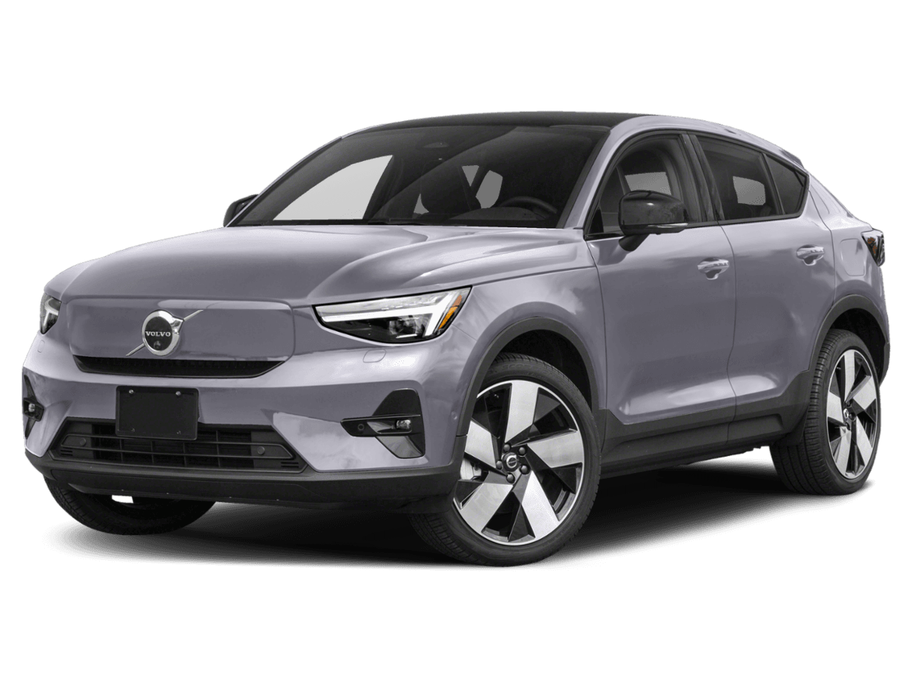 2023 Volvo C40 Recharge Pure Electric Twin - Front 3/4, facing to the left