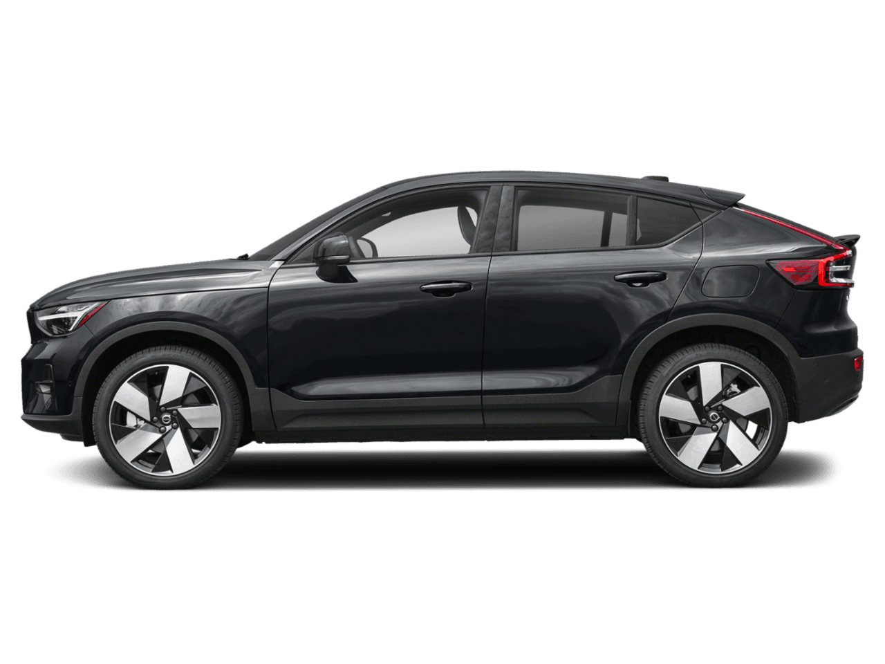 2023 Volvo C40 Recharge Pure Electric Twin - Profile, facing to the left