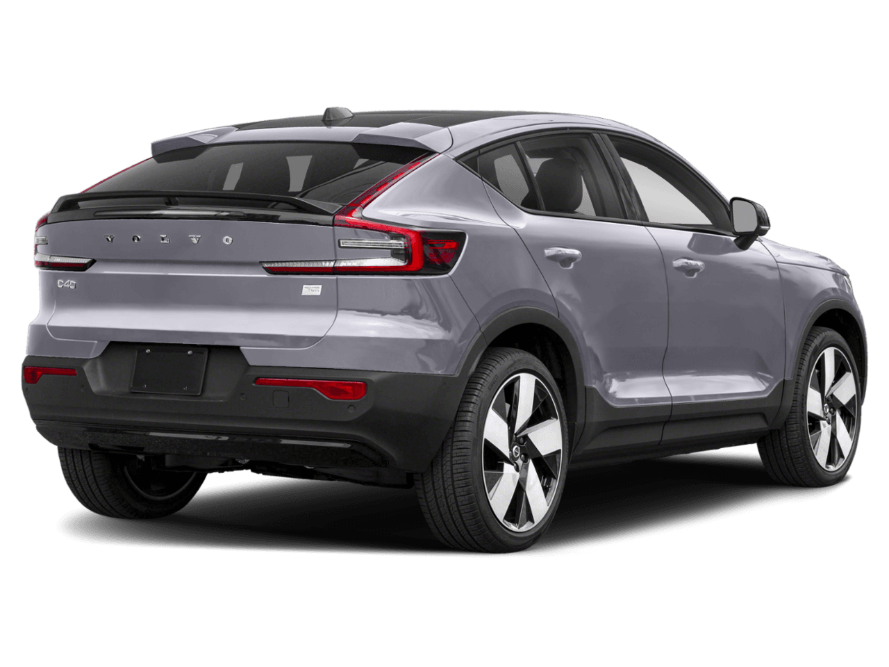 2023 Volvo C40 Recharge Pure Electric Twin - Rear 3/4, facing to the right