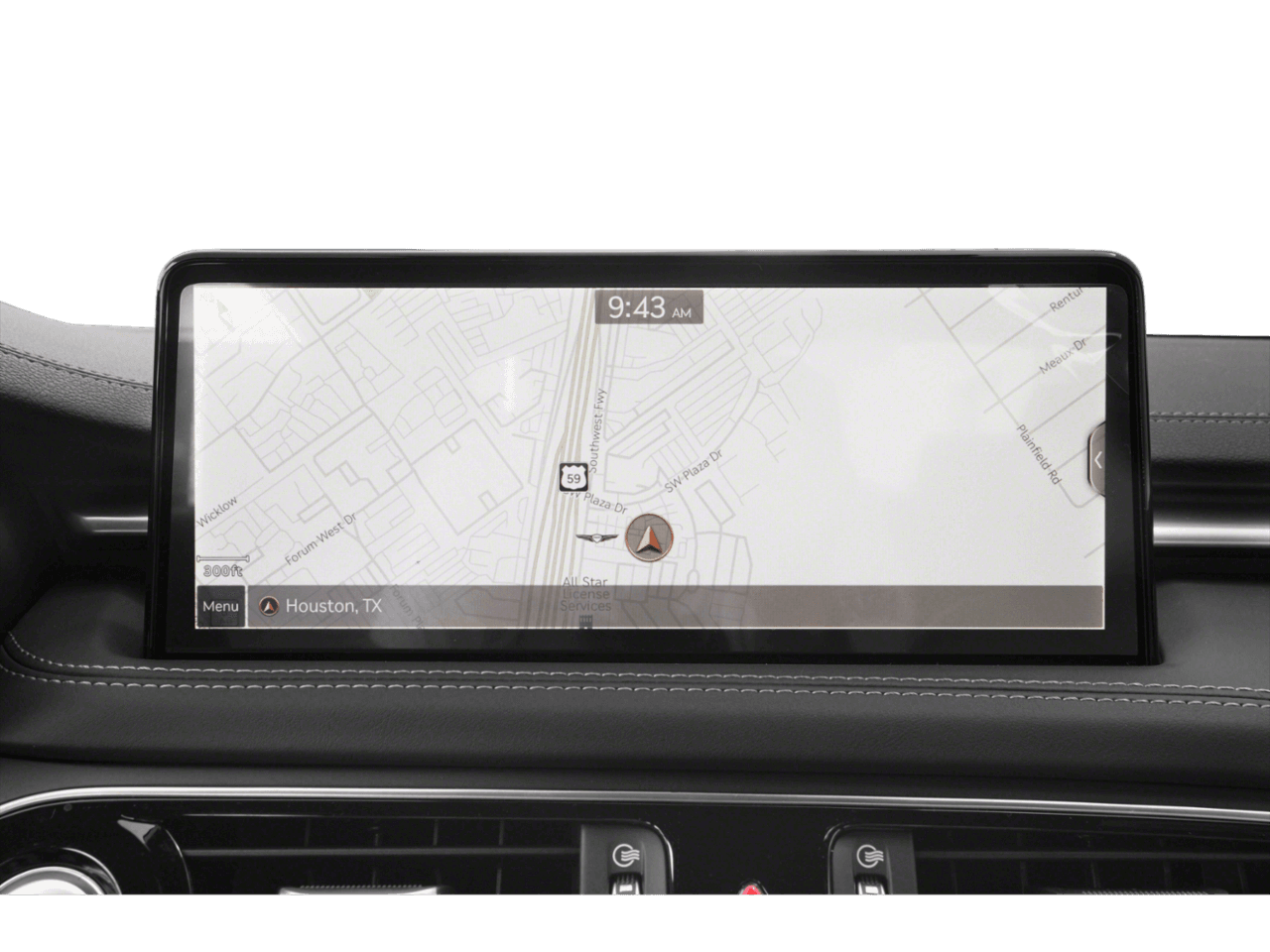 2023 Genesis G70 2.0T - Interior Navigation System