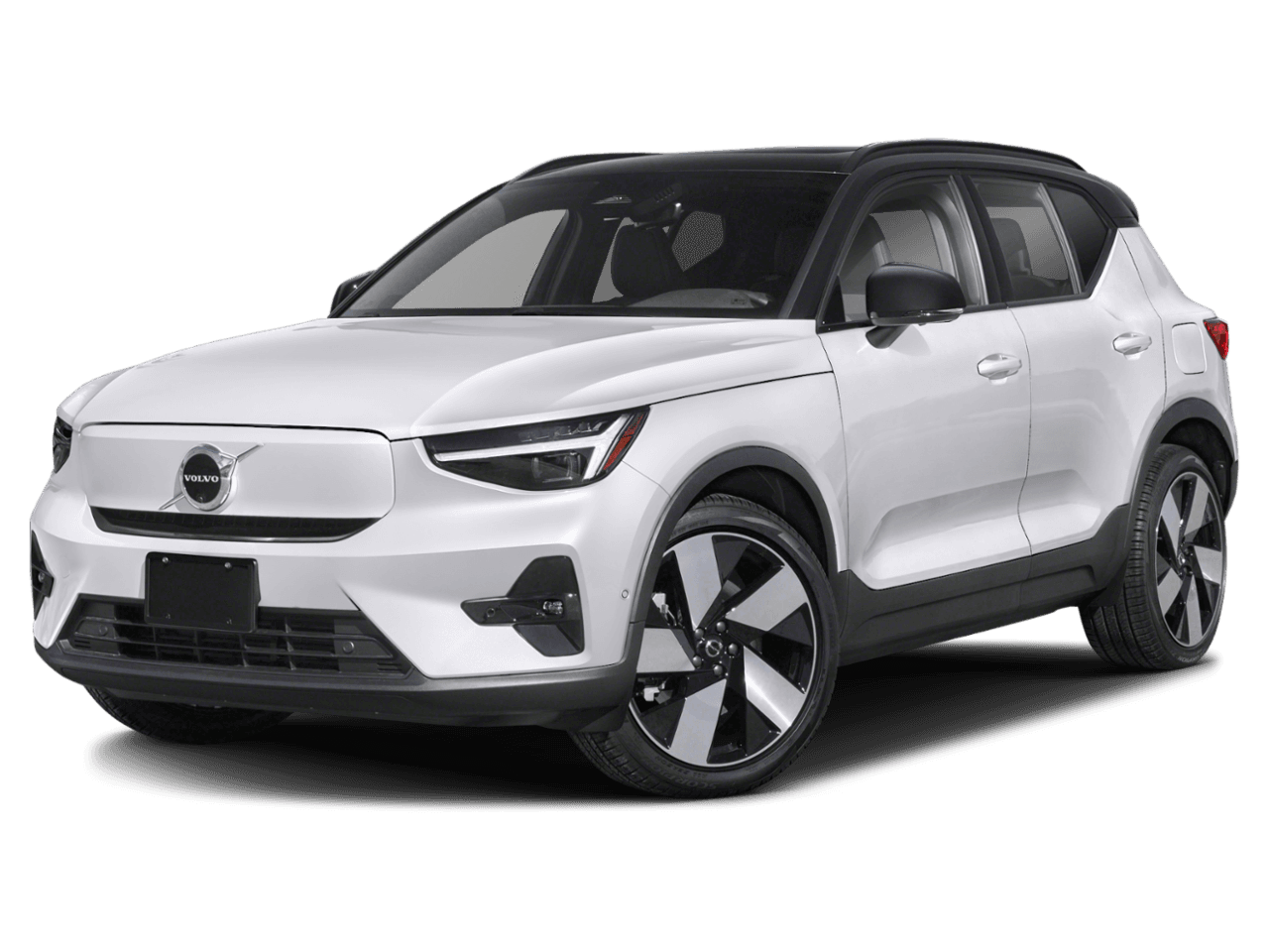 2023 Volvo XC40 Recharge Pure Electric Twin - Front 3/4, facing to the left