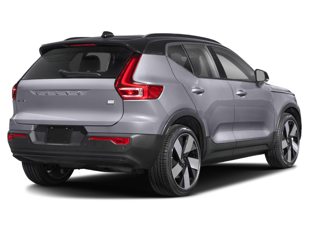 2023 Volvo XC40 Recharge Pure Electric Twin - Rear 3/4, facing to the right