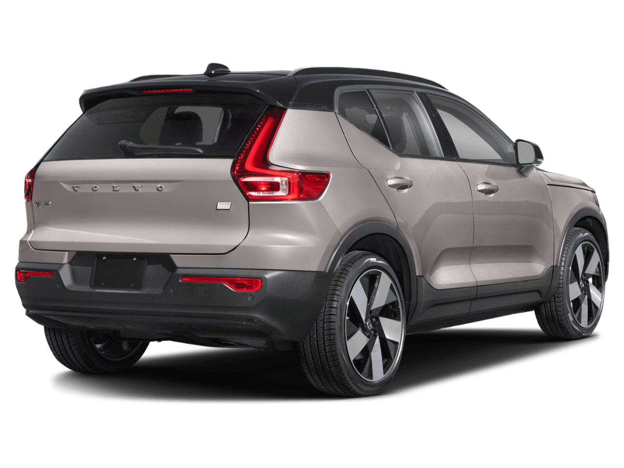 2023 Volvo XC40 Recharge Pure Electric Twin - Rear 3/4, facing to the right