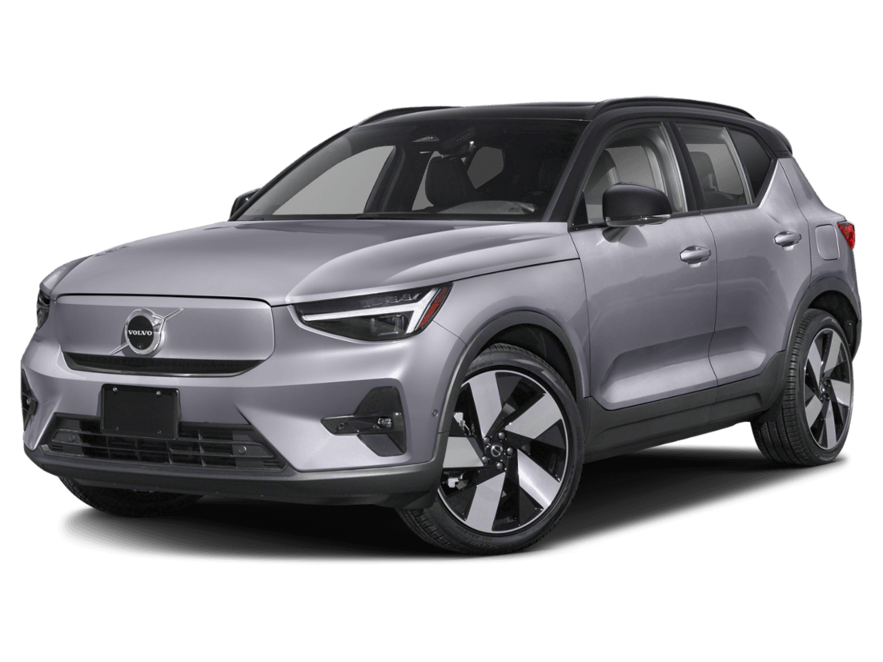 2023 Volvo XC40 Recharge Pure Electric Twin - Front 3/4, facing to the left