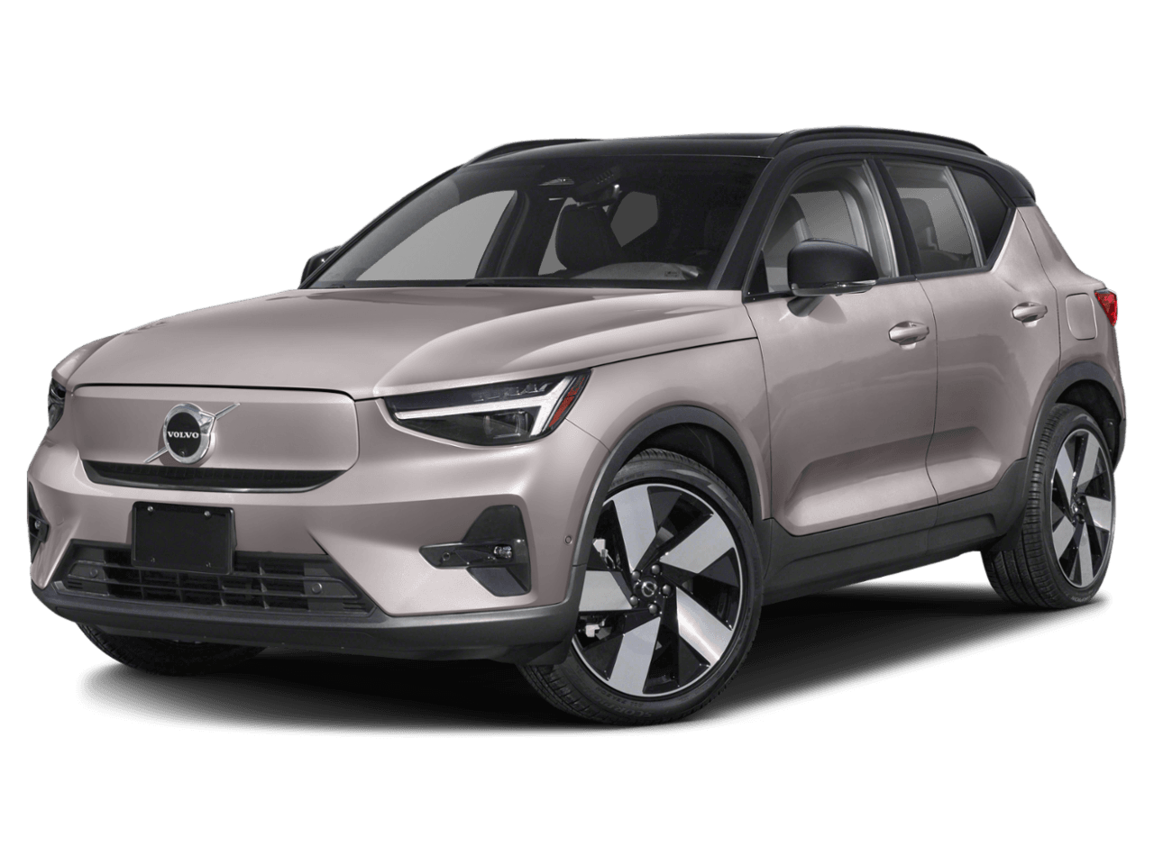 2023 Volvo XC40 Recharge Pure Electric Twin - Front 3/4, facing to the left