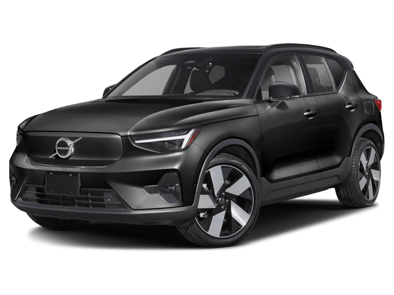 2023 Volvo XC40 Recharge Pure Electric Twin - Front 3/4, facing to the left