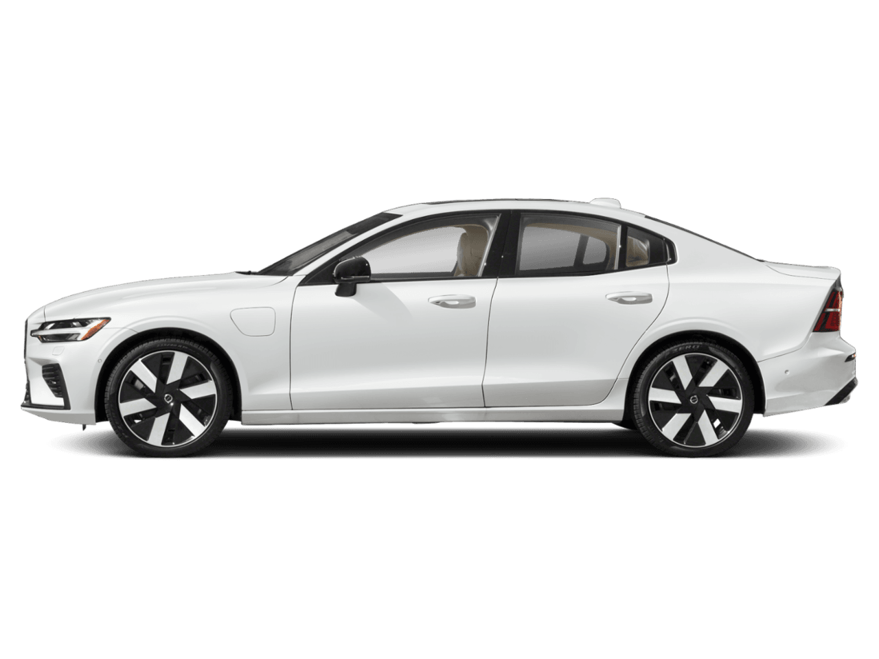 2023 Volvo S60 Recharge Ultimate Dark Theme - Profile, facing to the left