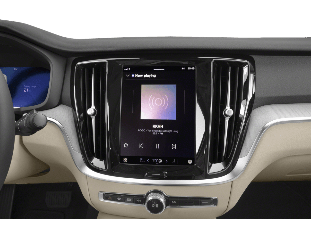 2023 Volvo S60 Recharge Ultimate Dark Theme - Interior Stereo System