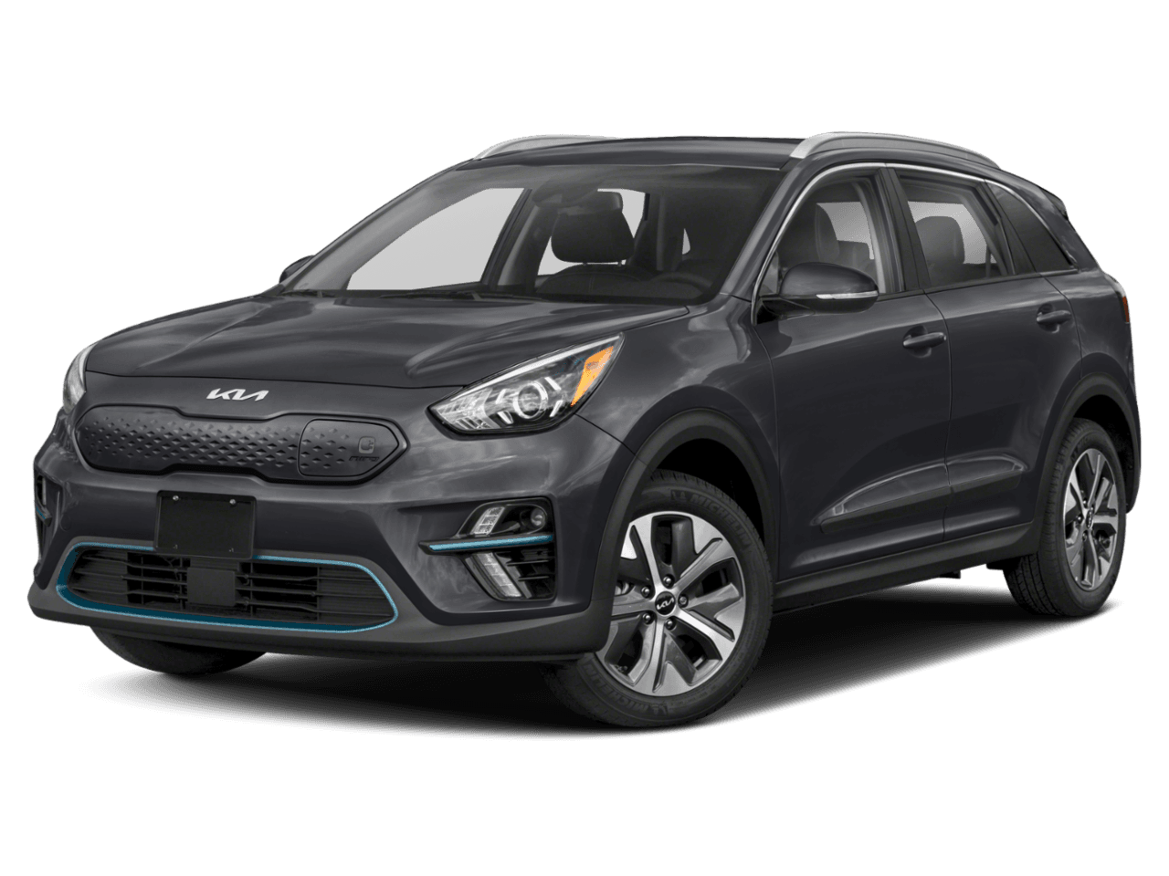 2022 Kia Niro EV S - Front 3/4, facing to the left