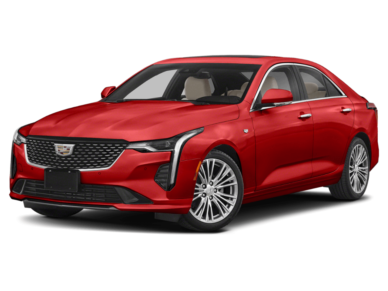 2023 Cadillac CT4 Luxury - Front 3/4, facing to the left
