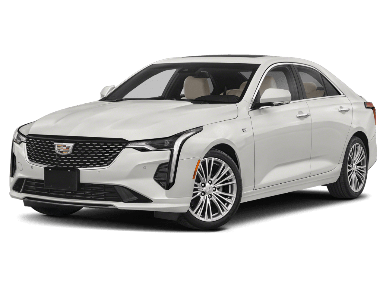 2023 Cadillac CT4 Luxury - Front 3/4, facing to the left