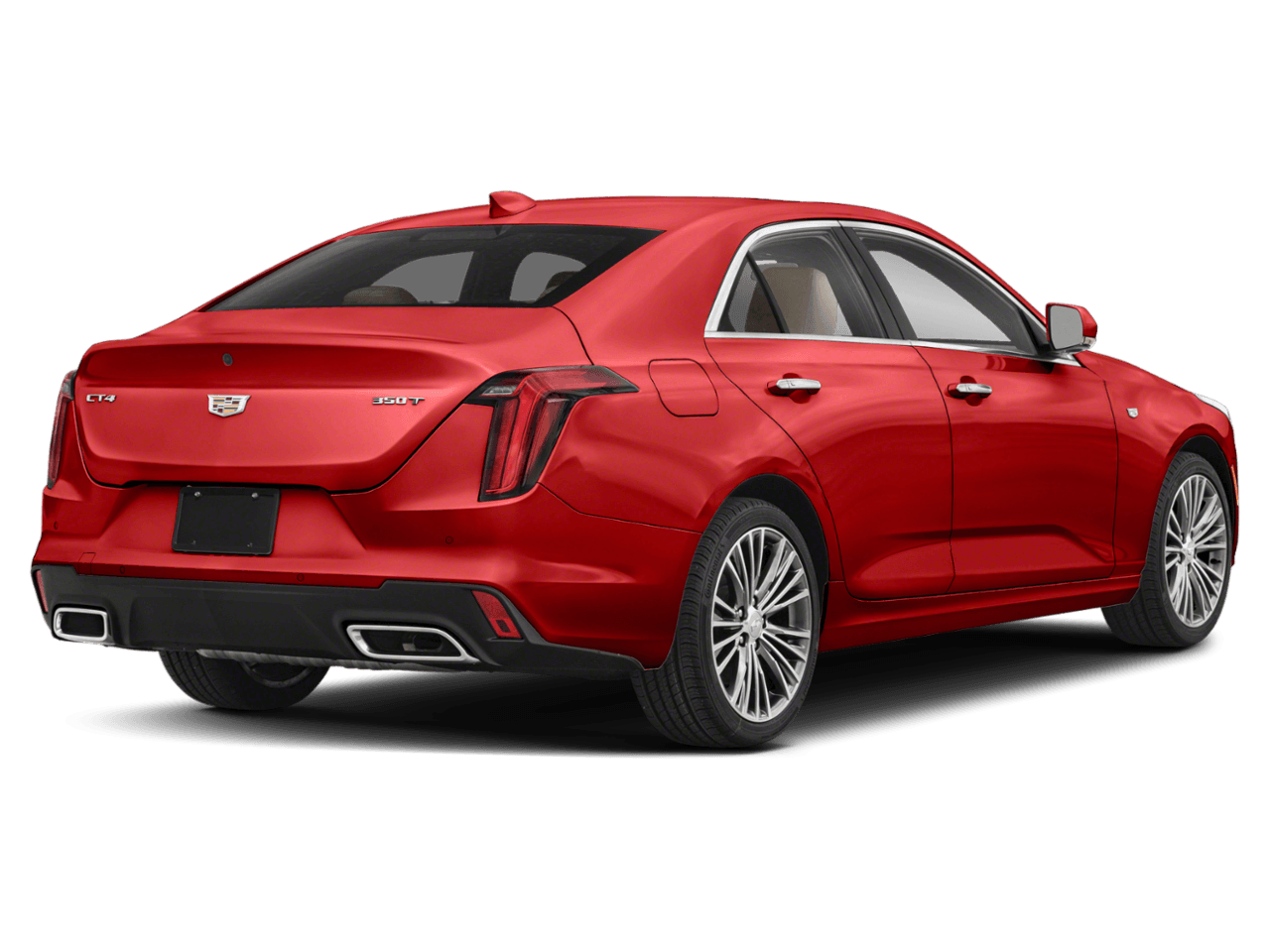 2023 Cadillac CT4 Luxury - Rear 3/4, facing to the right