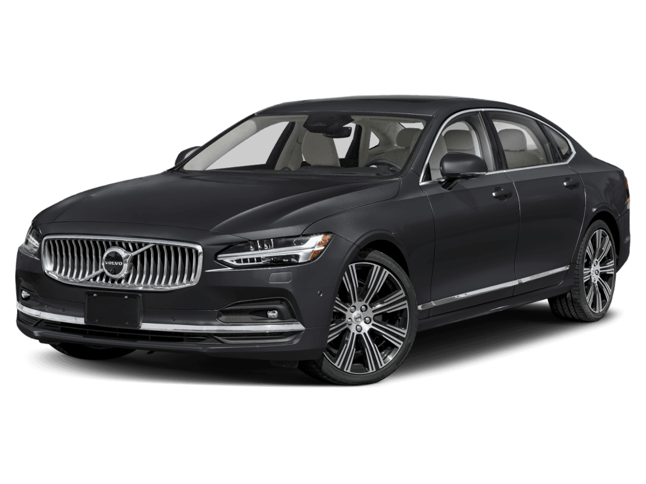 2023 Volvo S90 B6 - Front 3/4, facing to the left